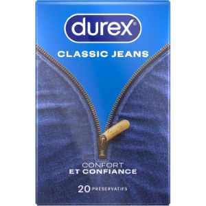 Durex Jean Préservatifs x 20 - Pharmacie Agnès Praden à Alès
