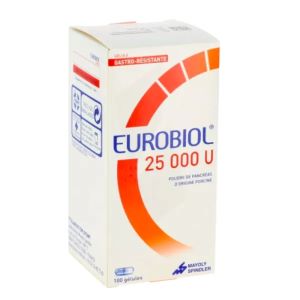 Mayoly Eurobiol 25000U 100 Gélules 