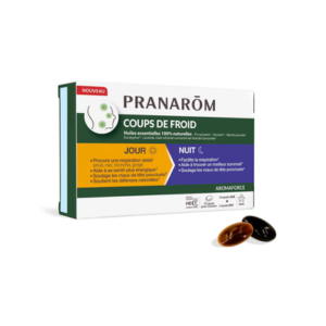 Pranarom Aromaforce Coup de Froid  J/N 15 capsules - Pharmacie Agnès Praden à Alès