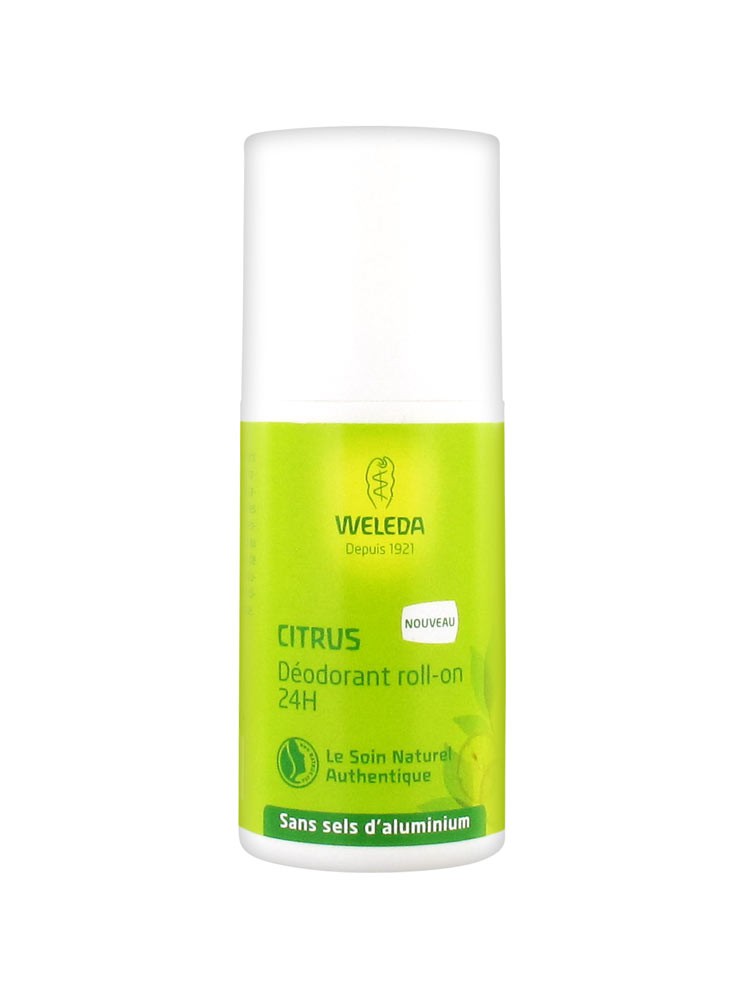 Weleda Déodorant au Citrus Roll-on 24H 50 ml - Pharmacie Agnès Praden à Alès