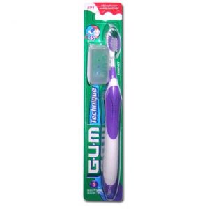 Sunstar Gum Technique+ Brosse à Dents Adulte Souple Compacte 491