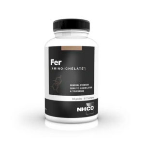 NHCO Fer Bisglycinate 84 gélules - Pharmacie Agnès Praden à Alès