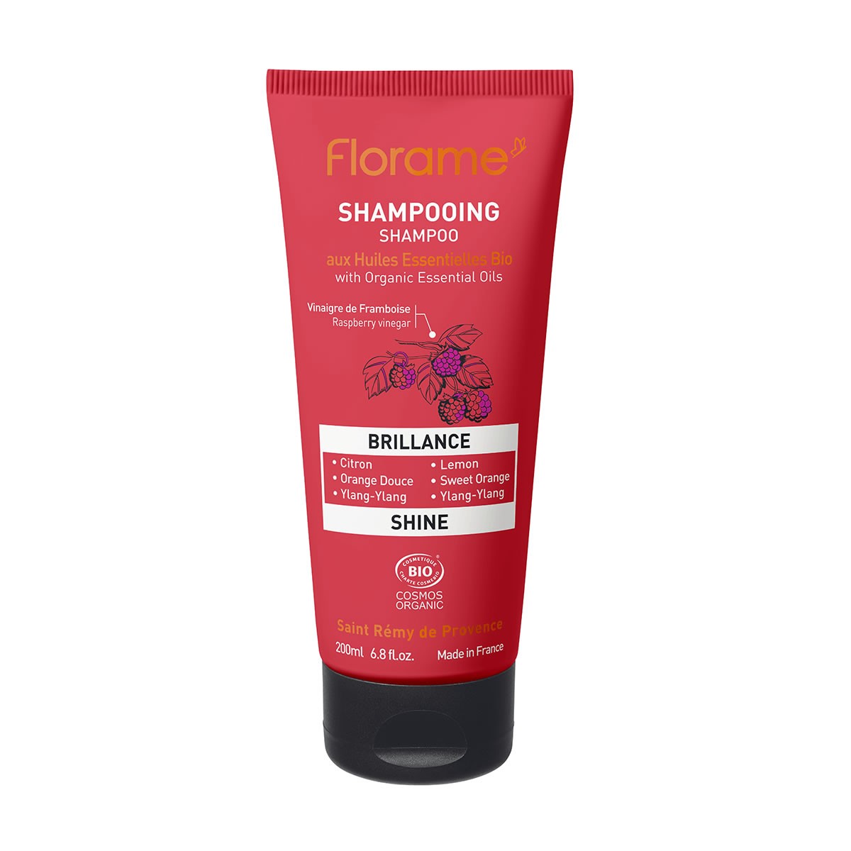 Florame shampooing bio brillance 200ml - Pharmacie Agnès Praden à Alès