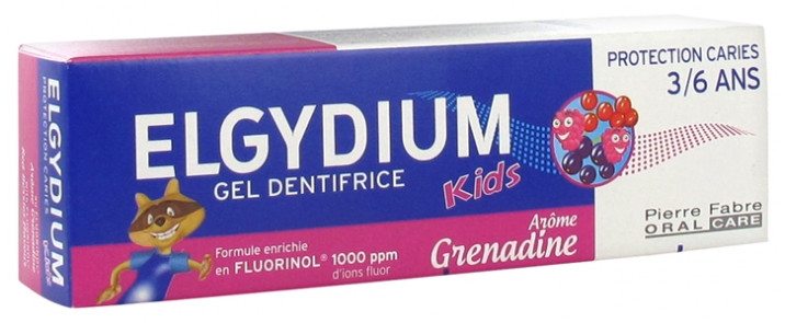 Elgydium Kids Gel Dentifrice Protection Caries 3/6 Ans 50 ml - Pharmacie Agnès Praden à Alès