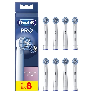 Procter & Gamble Oral-B Sensitive Clean Brossettes pour Brosse à Dents Electrique x8 - Pharmacie Agnès Praden à Alès