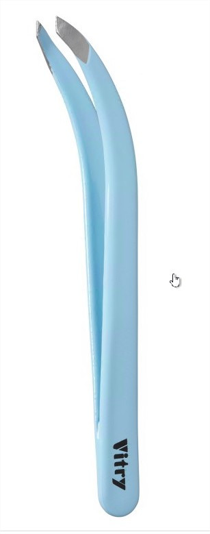 Vitry Pince à épiler club mors crabe & biais 1027C - Pharmacie Agnès Praden à Alès