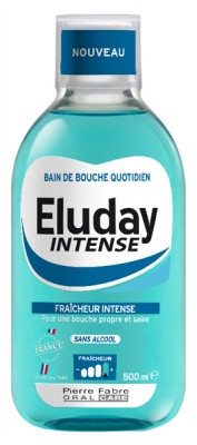 Eluday Intense Bain de Bouche Quotidien 500 ml - Pharmacie Agnès Praden à Alès