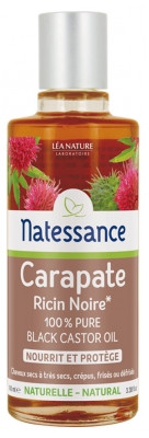 Natessance Huile Carapate Ricin Noire 100 ml - Pharmacie Agnès Praden à Alès