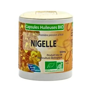 Laboratoire Phytofrance Huile de Nigelle bio - 100 Gélules - Pharmacie Agnès Praden à Alès