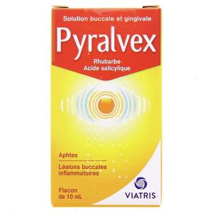 Mylan Pyralvex Solution Buccale et Gingivale 10 ml - Pharmacie Agnès Praden à Alès