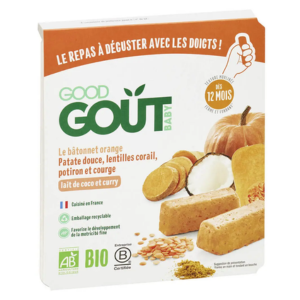 Good Gout Le bâtonnet Patate Douce Lentilles Corail 120g  - Pharmacie Agnès Praden à Alès