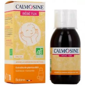 Biolane Calmosine Bébé Tux Sirop Gorge Et Toux 100 ml - Pharmacie Agnès Praden à Alès