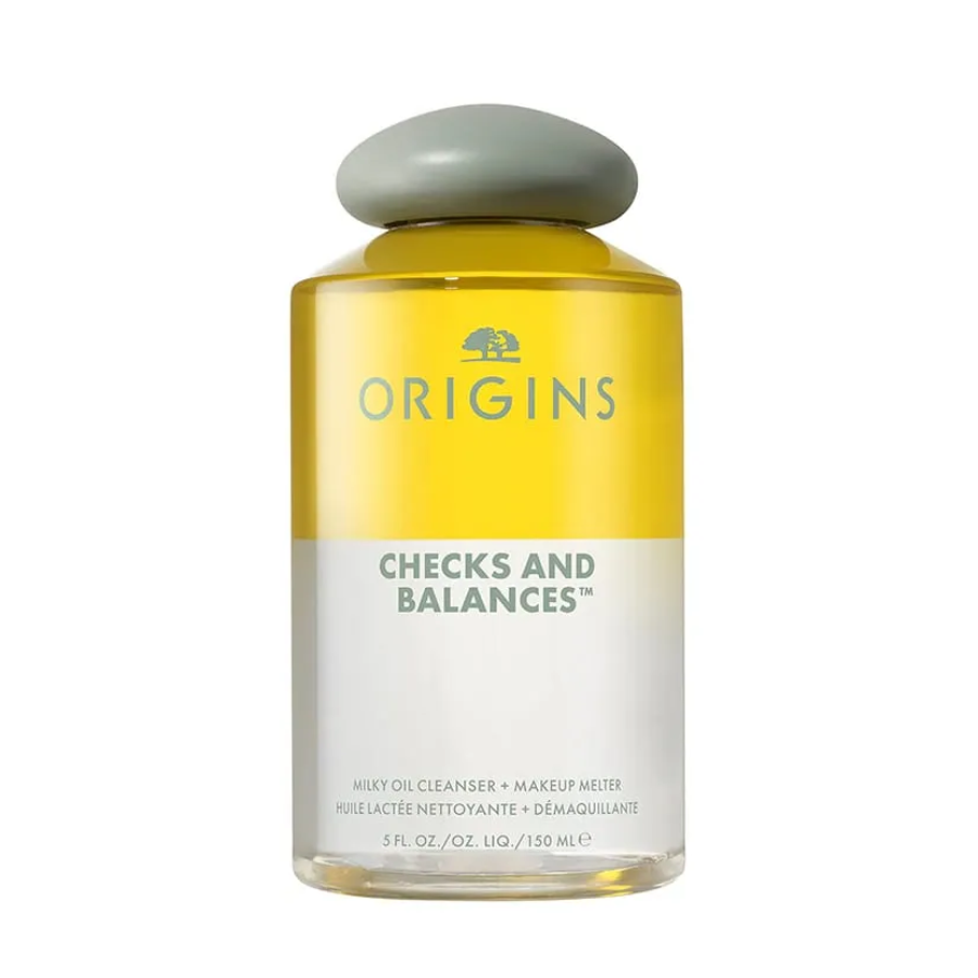 Origins Checks and Balances Huile Lactée Nettoyante Démaquillante 150ml - Pharmacie Agnès Praden à Alès