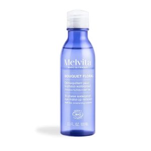 Melvita Bouquet Floral Démaquillant Yeux Bi-Phase Waterproof Bio 100ml - Pharmacie Agnès Praden à Alès
