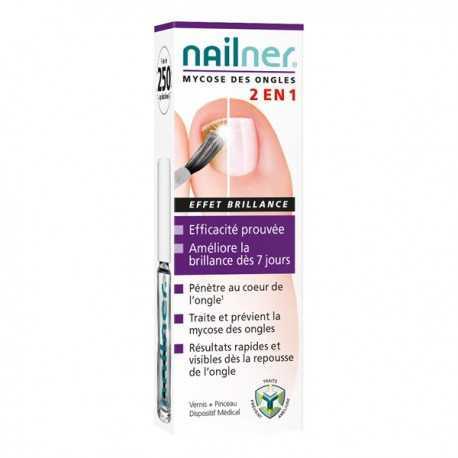 Nailner pinceau vernis 2 en 1 - Pharmacie Agnès Praden à Alès