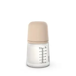 Suavinex Biberon Anti-colique ZERO.ZERO 180 ml – Débit Lent Sand