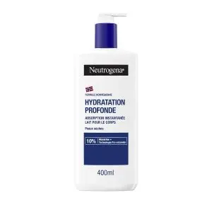 Neutrogena Hydratation Profonde Crème Lait Corps Peaux Sèches 400ml