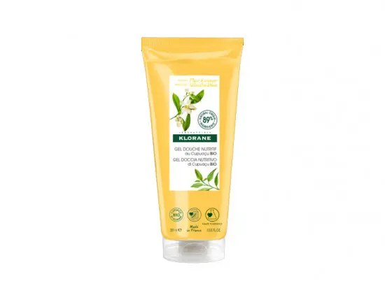 Klorane Gel Douche Nutritif au Cupuaçu Bio Fleur d'Oranger 200 ml