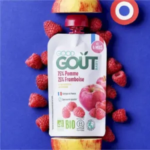 Good Gout Gourde Pomme Framboise 120 g 