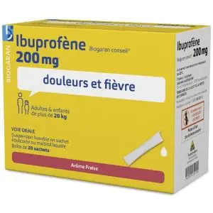 Biogaran Ibuprofène 200mg 20 Sachets