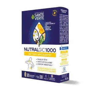 Santé Verte Nutralgic Action Apaisante 1000 30 Comprimés