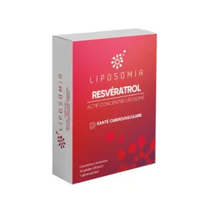 Prescription Nature Resvératrol Liposomia 30 Gélules - Pharmacie Agnès Praden à Alès