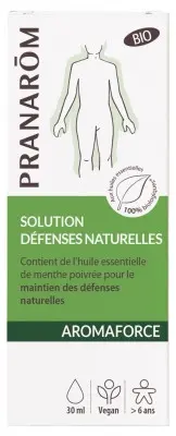 Pranarôm aromaforce solution défenses naturelles bio 30ml