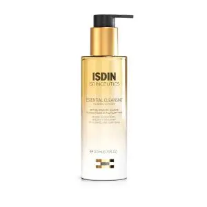 Isdin Essential Cleansing Huile Nettoyante et Démaquillante Visage 200ml - Pharmacie Agnès Praden à Alès
