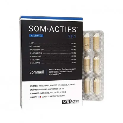 Aragan SomActifs Sommeil 30 gélules
