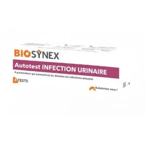 Biosynex Exacto Autotest Infection Urinaire Boite de 3 Tests