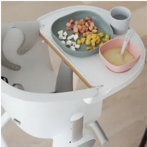 Béaba Coffret Repas Silicone 4 pièces Eucalyptus - Pharmacie Agnès Praden à Alès