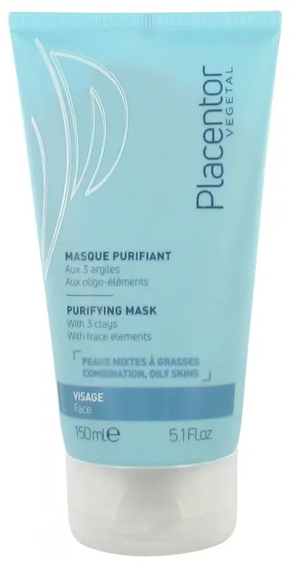 Placentor végétal Masque purifiant Argile verte 150ml