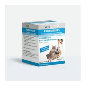 Vetoform Probiotiques Chien et Chat 15 Sachets