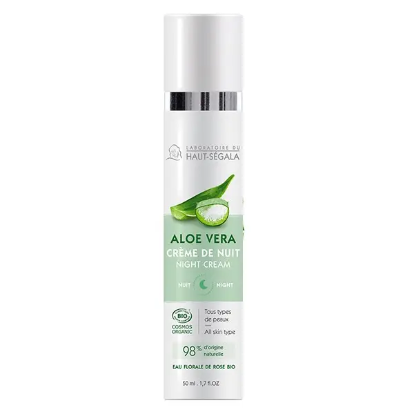Haut-Ségala Aloe Vera Crème de Nuit Bio 50 ml