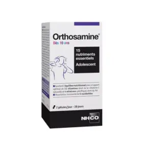 NHCO Orthosamine Dès 10 ans 56 gélules