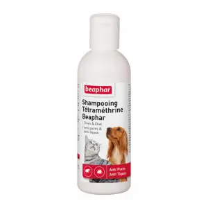 Beaphar Shampooing Anti Puce Anti Tiques Pour Chien et Chat