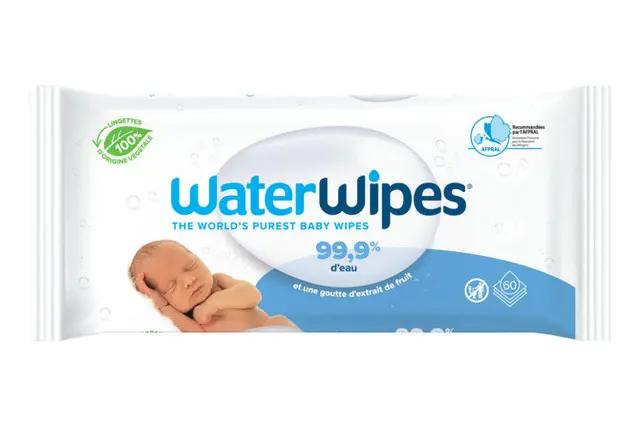 Waterwipes 60 lingettes biodégradables
