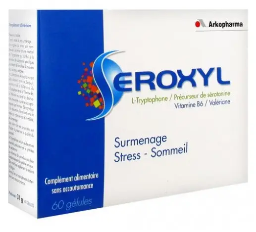 Seroxyl Surmenage Stress Sommeil 60 Gélules - Pharmacie Agnès Praden à Alès