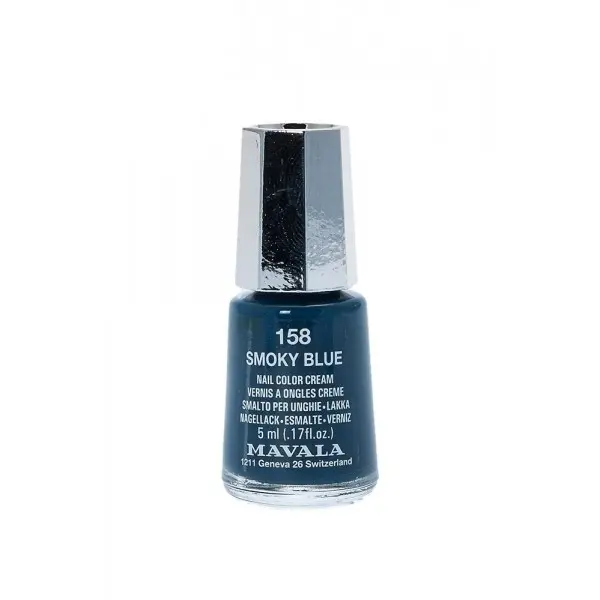 Mavala Vernis à Ongle Mini 158 Smocky Blue 5ml - Pharmacie Agnès Praden à Alès