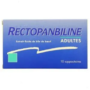  Rectopanbiline Adulte 10 Suppositoires 