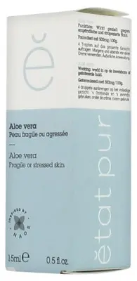 Etat Pur Actif Pur Aloe Vera 15 ml