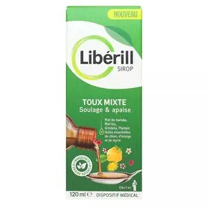 Libérill Sirop Toux Mixte 120 ml - Pharmacie Agnès Praden à Alès
