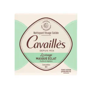 Cavaillès Nettoyant Solide Visage Masque Eclat 70g