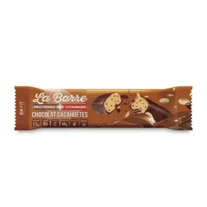 Ea Fit La Barre Protéines + Vitamines 49 g - Saveur : Chocolat Cacahuètes