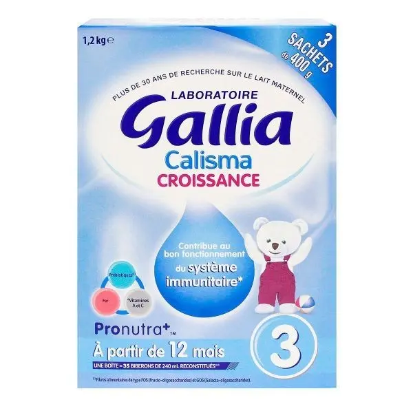 Gallia Croissance 3 Lait dès 12 mois 1.2Kg