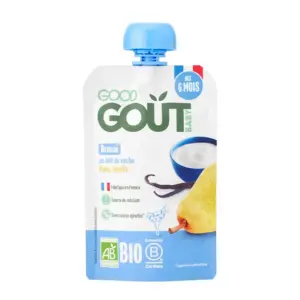 Good Gout Gourde Brassée Poire Vanille 90g 