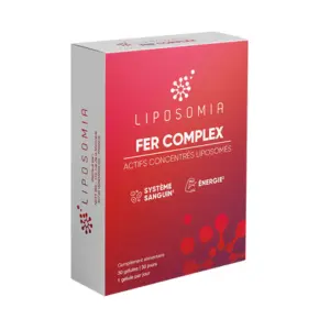 Prescription Nature Fer Complex Liposomia 30 Gélules