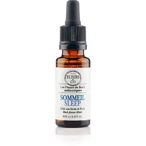 Elixirs and Co - Sommeil - Elixir Composé Bio aux Fleurs de Bach 20 ml 