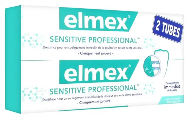 Elmex Sensitive Professional Lot de 2 x 75 ml