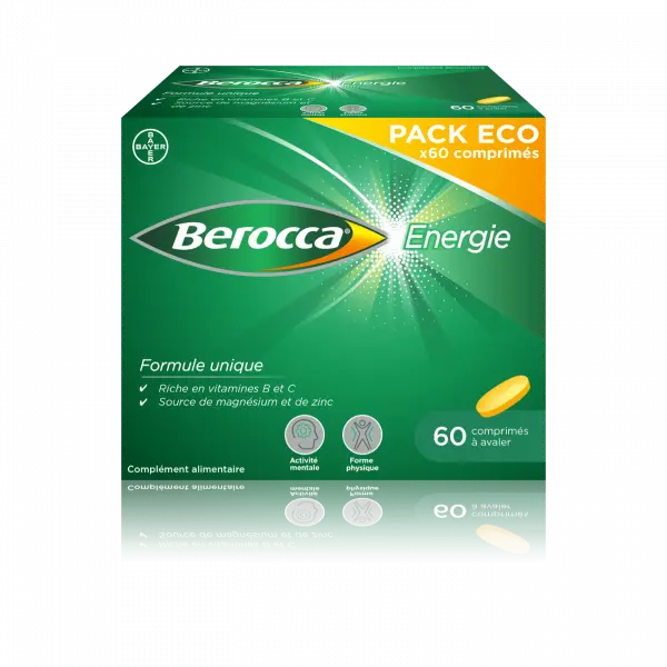 Berocca énergie 60 comprimés pelliculés